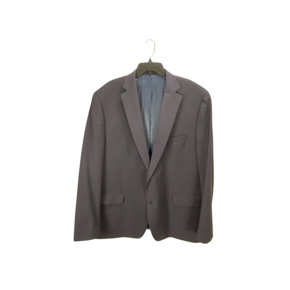 Michael Kors Blazer Jacket 50L Mens Black Wool Blend Business Career - Picture 2 of 9